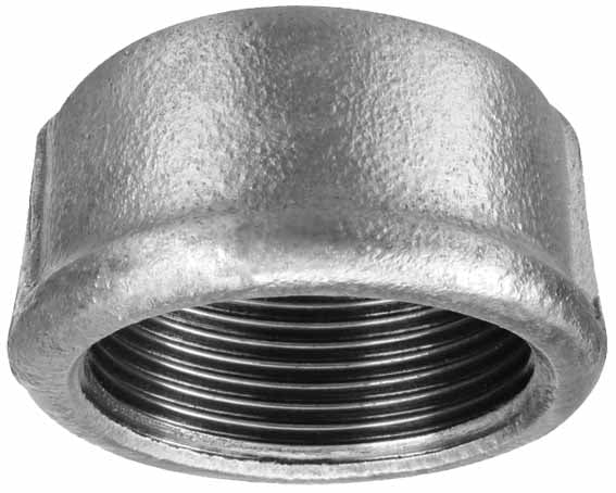 TAPA GORRO GALV. 2.1/2" TUPY (ISO 9002)