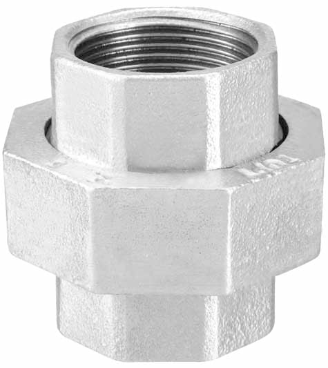 UNION AMERICANA GALV. 1/2" TUPY (ISO 9002)