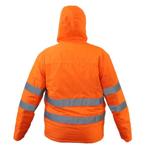PARKA HW COCHAMO POLARIS REVERSIBLE NEGRA/ NARANJO C/CINTA S
