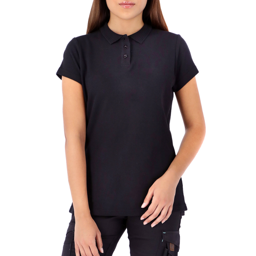 POLERA PIQUE QUEBEC MANGA CORTA MUJER AZUL XXL