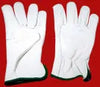 Guante cabritilla gris doble costura # 9 (2021) - GUANTES