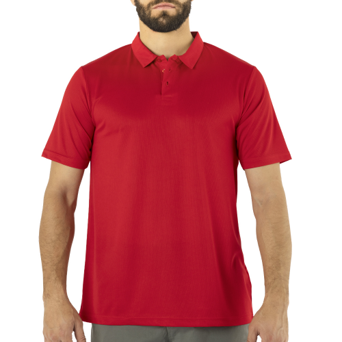 POLERA COOLDRY QUEBEC MANGA CORTA ROJO L