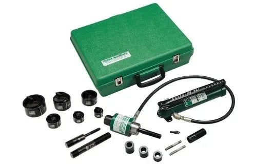Jgo. sacabocados hidraulico 1/2 - 2 ac (7306) - GREENLEE