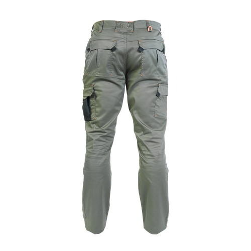 PANTALON CARGO HW DAKOTA SPANDEX VERDE OLIVA L