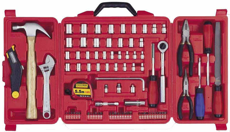 HERRAMIENTAS CROSSMAN # 99-060 - 90 PZS. EN ESTUCHE