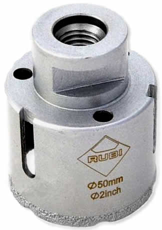 BROCA DIAMANTE RUBI EASY DRYGRES 50 MM # 6925 CORTE SECO(OF)