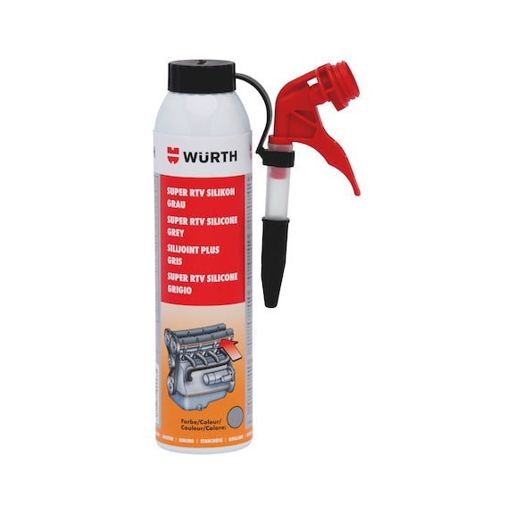 SILICONA SUPER RTV GRIS 200 ML - WURTH