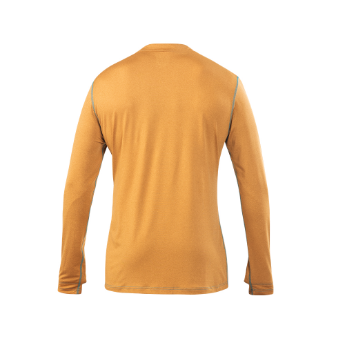 POLERA DRY FIT HW SPX MANGA LARGA HOMBRE MUSTARD XL