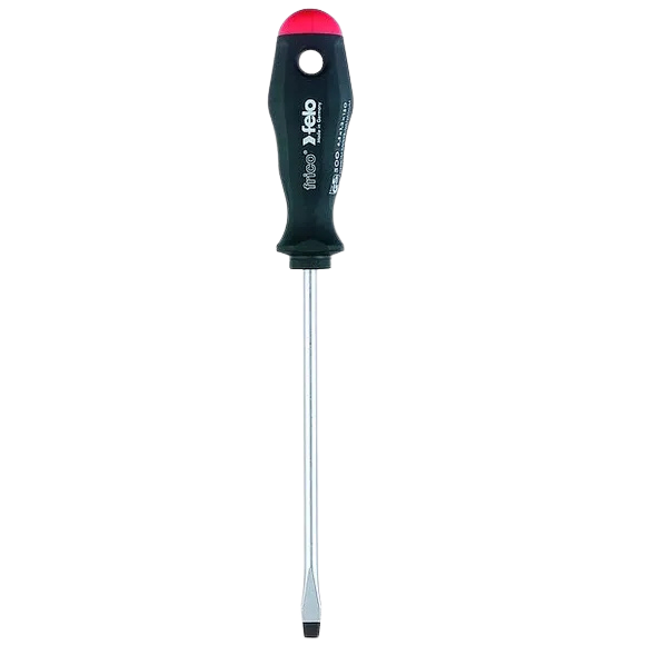Destornill.plano 4.0x300mm m/negro (40055910) - FELO