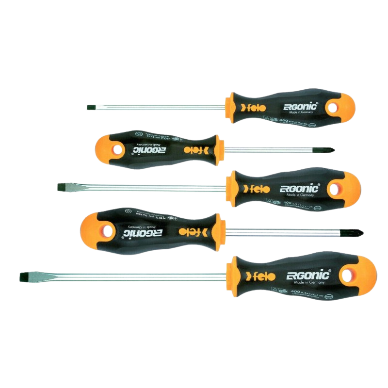 Jgo. destornill. 3p/2c m/ergonic 5pzas (40095118) - FELO
