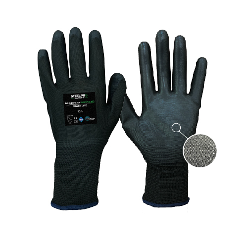 Guante Multiflex Recycled Power Lite touch 9/M