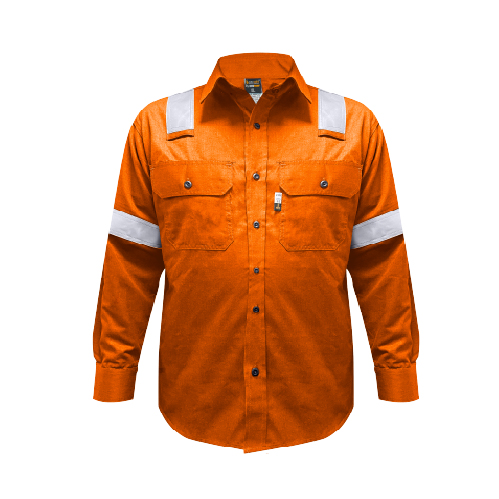 CAMISA IGNIFUGA NFPA NARANJO T.M HW TARASAFE