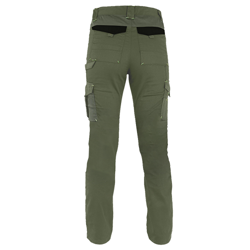 PANTALON HW DAKOTA SPANDEX MUJER VERDE OLIVA M