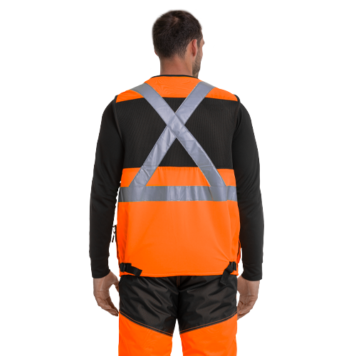 CHALECO GEOLOGO ALASKA XPERT HOMBRE NARANJO M