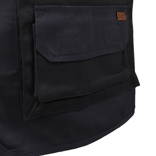 CHALECO GEOLOGO GABARDINA QUEBEC GRIS L