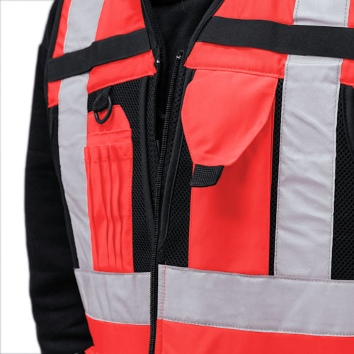 CHALECO GEOLOGO ALASKA XPERT HOMBRE ROJO XXL