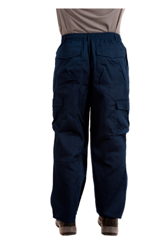 PANTALON POPLIN ALASKA AZUL L