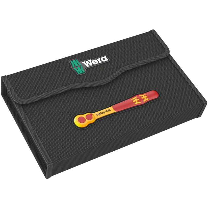 Set chicharra métrica 3/8" aislada VDE Zyklop 17 Piezas 1000V VDE Wera