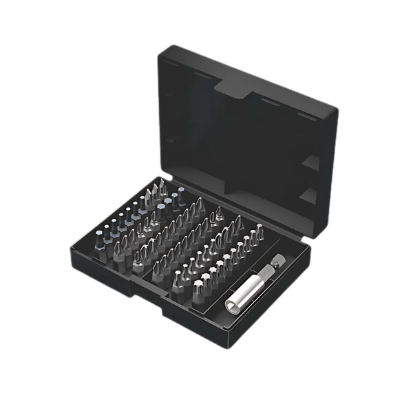 Set puntas universales 1/4 con estuche 61 piezas Wera