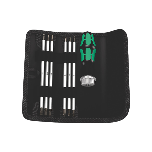 Juego destornillador Kraftform chicharra Kompakt Vario RA 7 piezas Wera