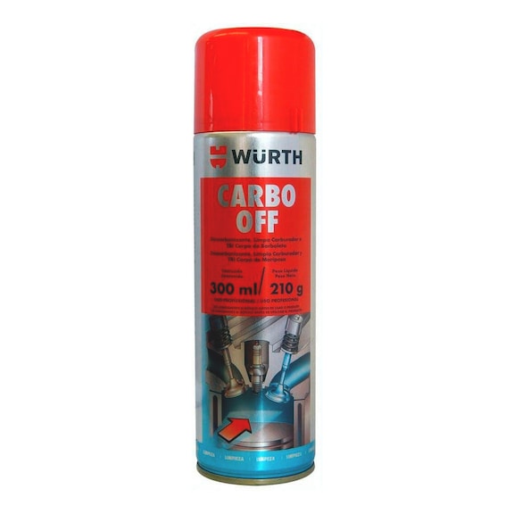LIMPIA CARBURADOR CARBO OFF 300ML - WURTH - WURTH