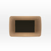 INTERRUPTOR SIMPLE 9/12 TECLON 73 MM 10A 250V CAFÉ ARMADO