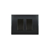 INTERRUPTOR ANDES DOBLE 9/15 10A 250V BLACK ARMADO