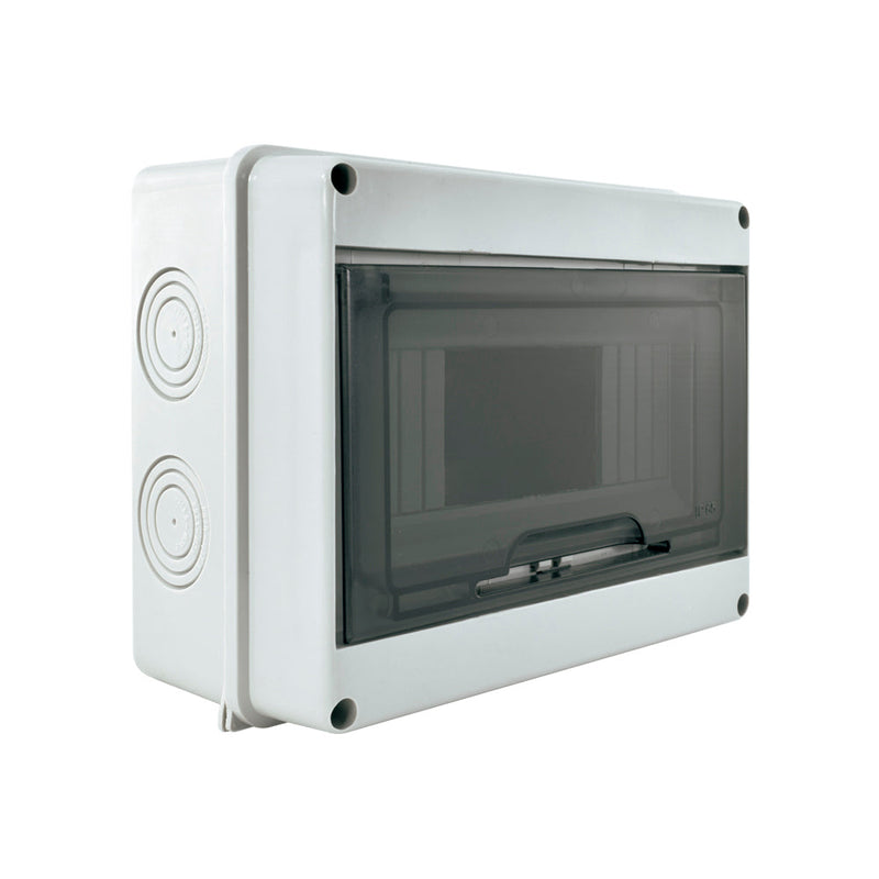 TABLERO EXTERIOR SOBREPUESTO 8 POLOS ESTANCO IP65