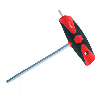 Llave Hexagonal 6MM Punta Bola en "T" 150MM