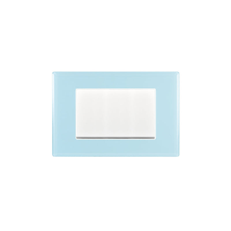 INTERRUPTOR SIMPLE CRYSTAL 9/12 TECLON 73 MM 10A 250V SKY ARMADO