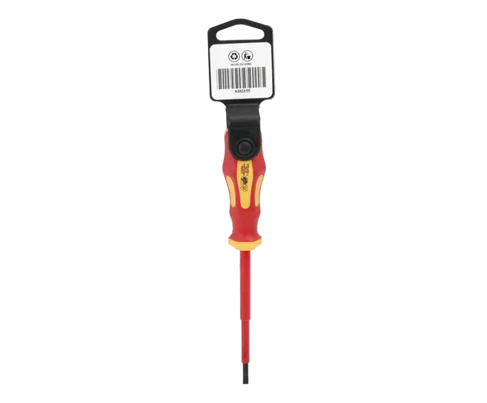 Destornillador Plano 4.0 x 100 mm Aislado VDE 1000V (6102155) - Smart Tools