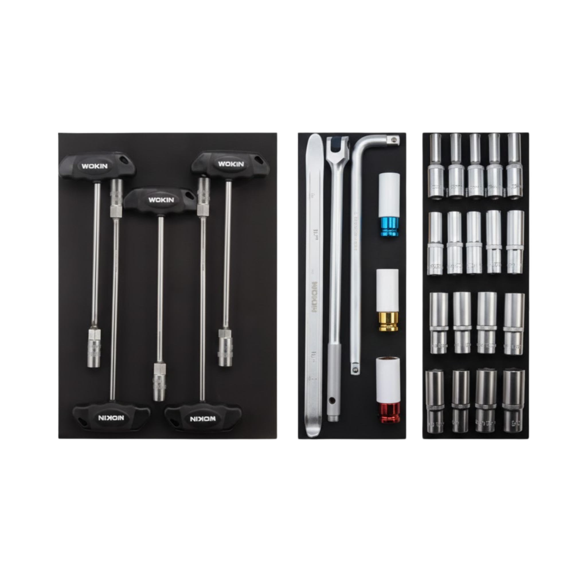 Carro de Herramientas 285 piezas Wokin