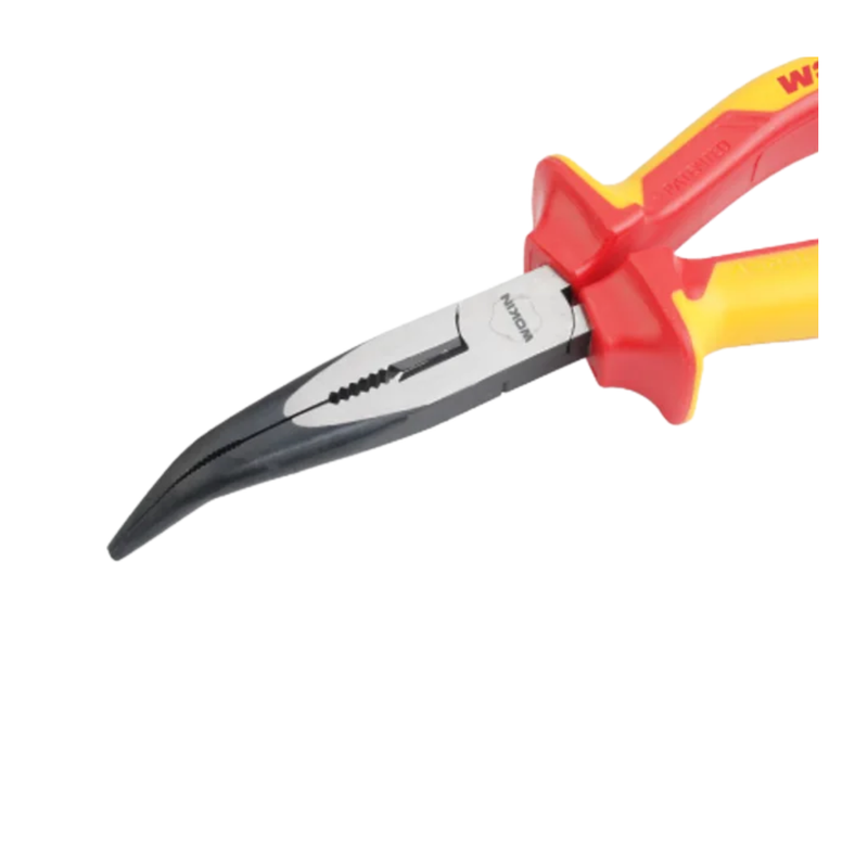 Alicate de Punta Curva Aislado (PREMIUM) 160mm6 Wokin