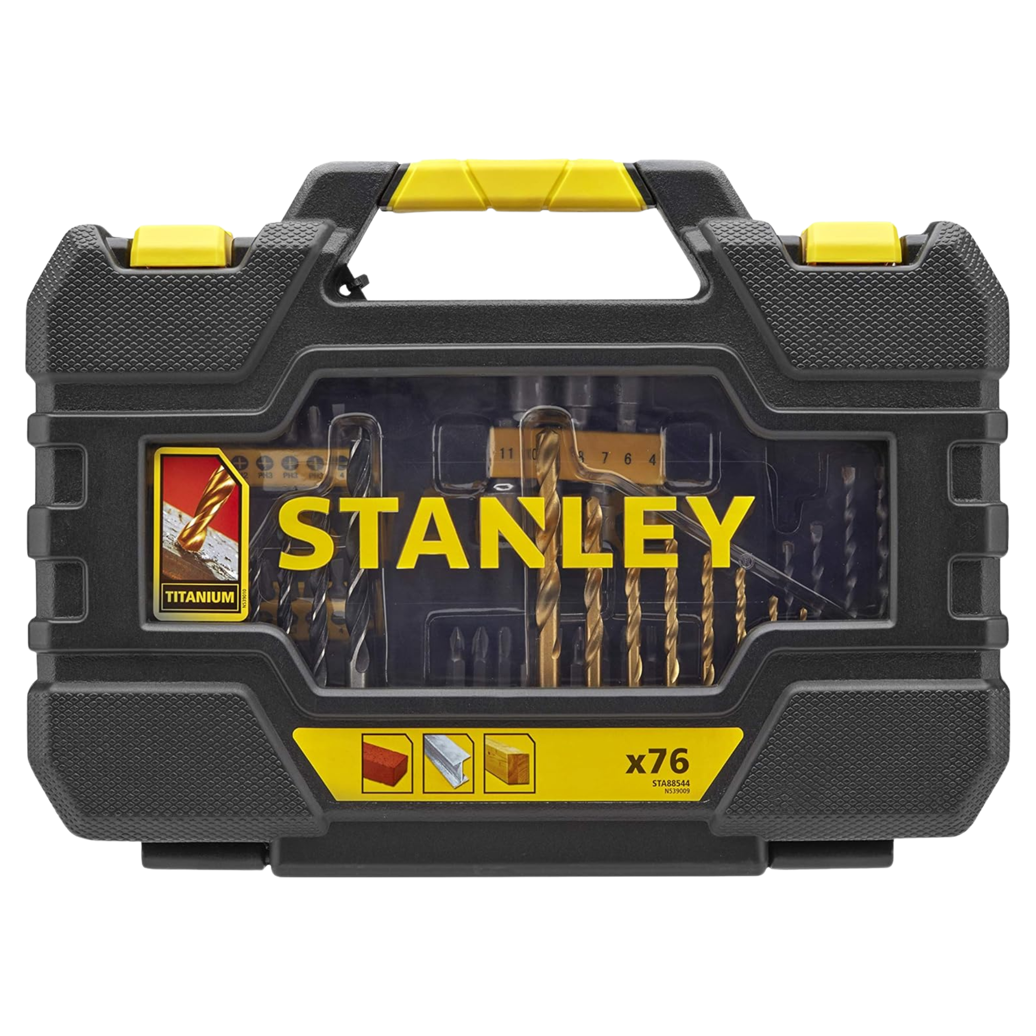 Jgo atornillar y taladrar 76 pz (sta88544-xj) - STANLEY