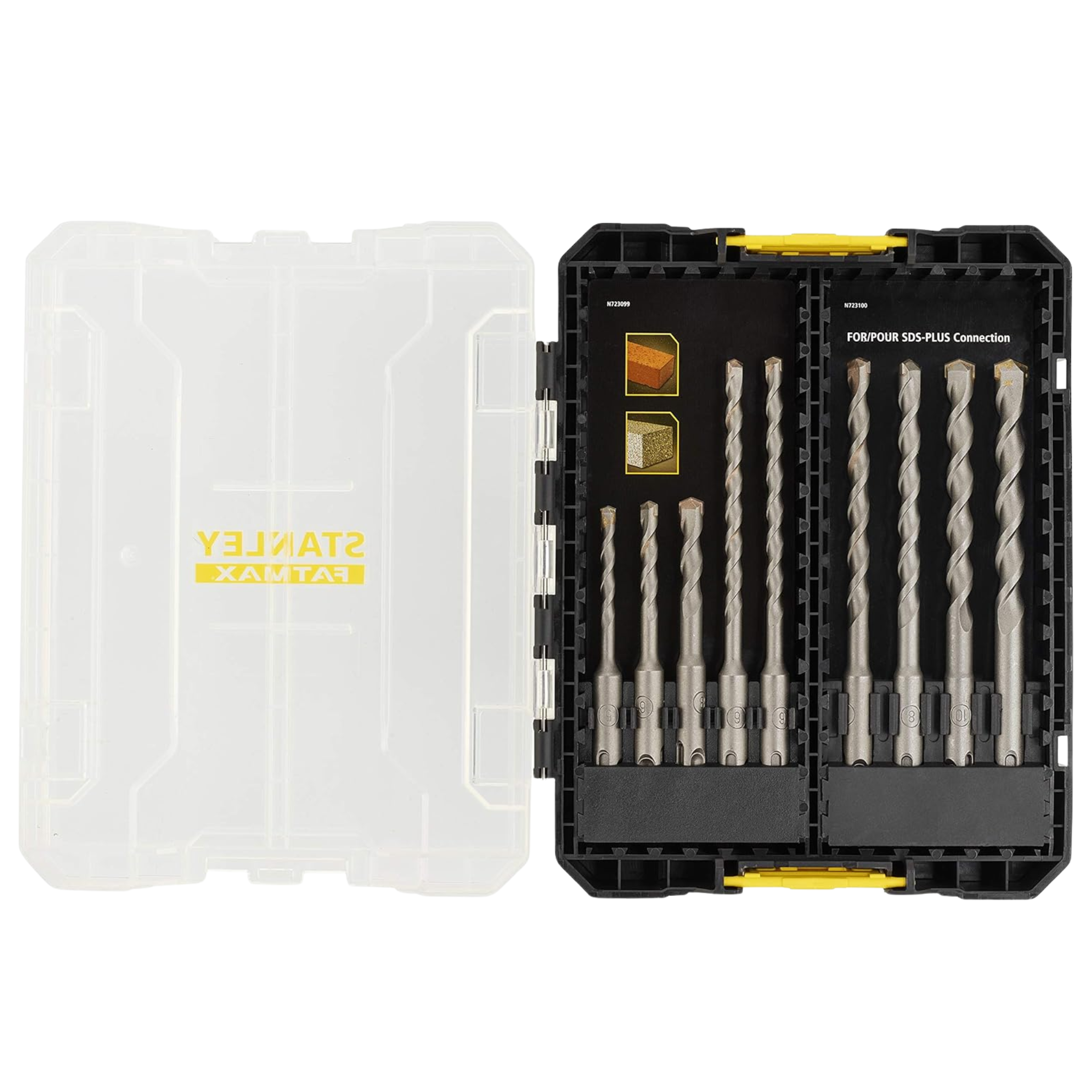 Jgo brocas sds-plus 9 pz (sta88562-xj) - STANLEY