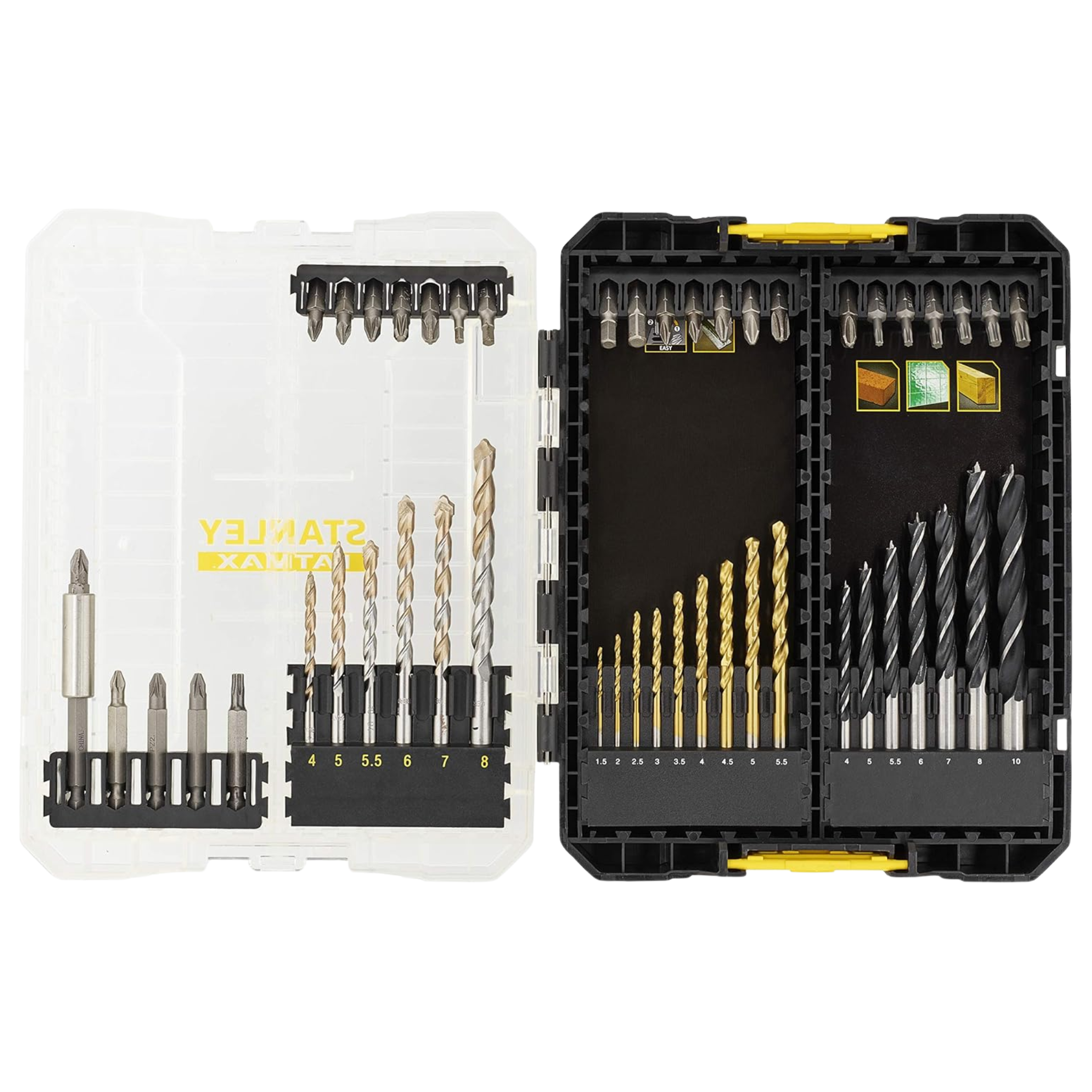 Jgo atornillar y taladrar 49 pz (sta88563-xj) - STANLEY