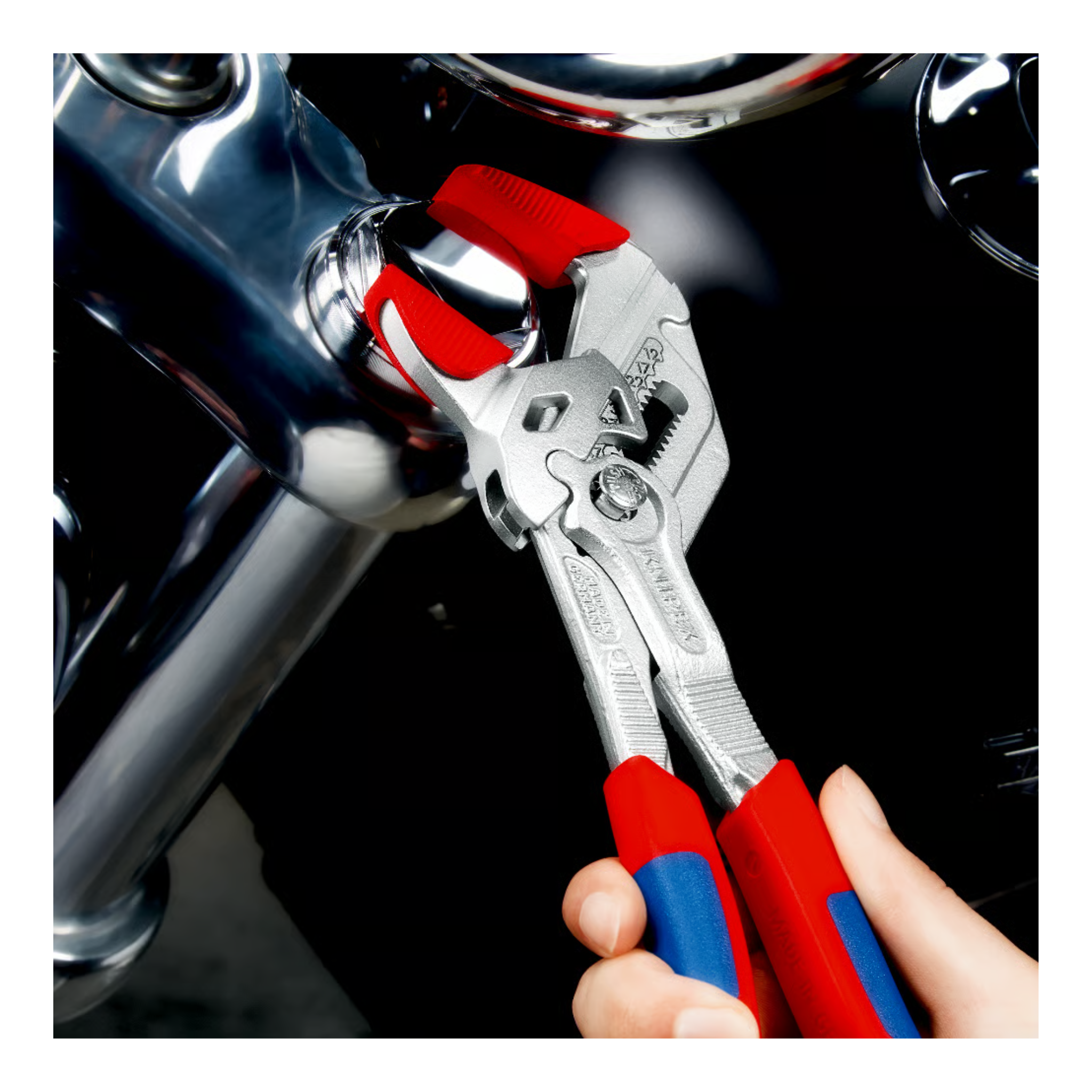 Tenaza y llave ajustable 10 (8605250) - KNIPEX