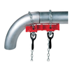 Prensa soldar tubos de 2.1/2 - 8 #463 (40230) - RIDGID