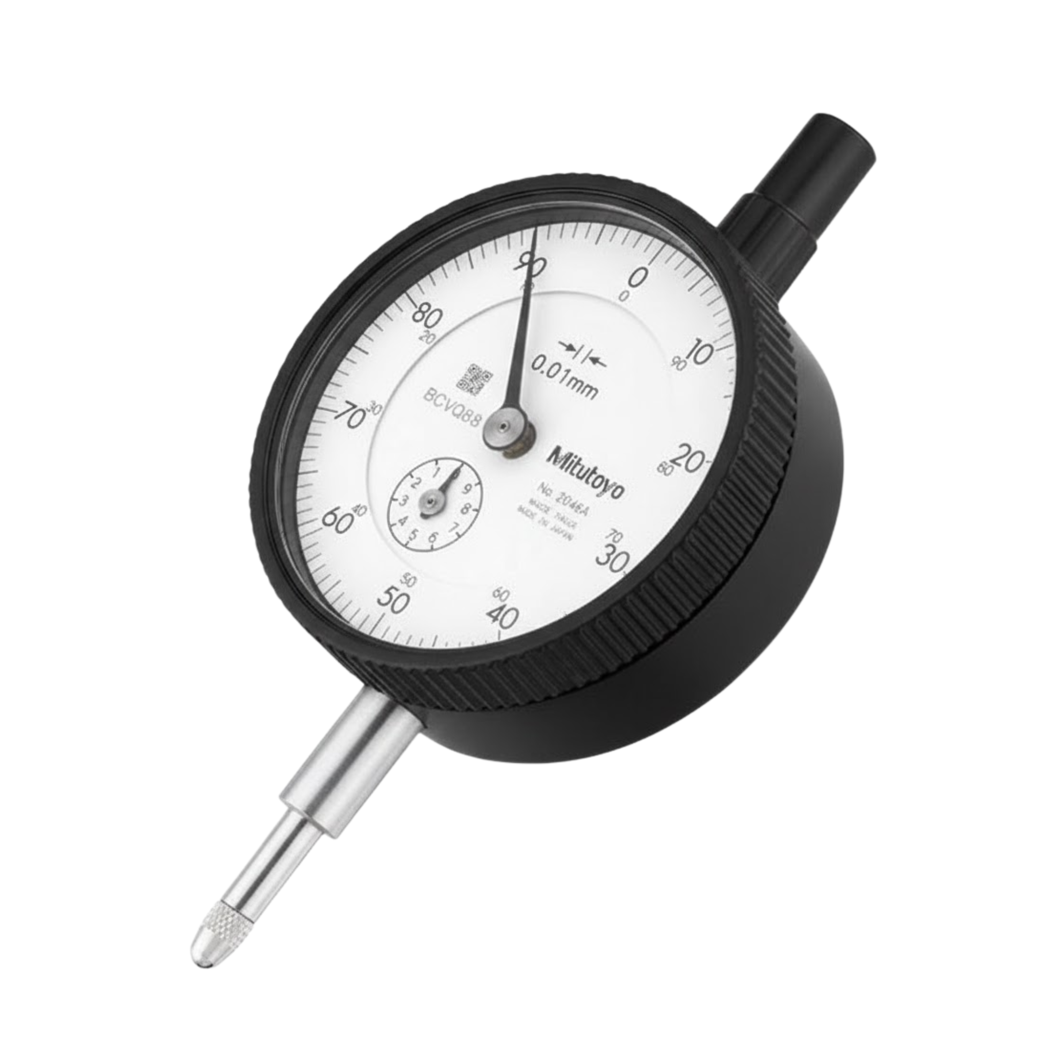 Reloj comparador 0.01 mm. rango 10 mm. (2046a) - MITUTOYO