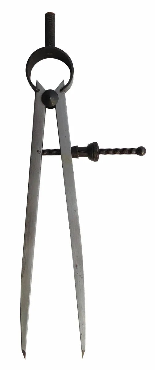 COMPAS RECTO ACERO DE 16 400MM. (7407)