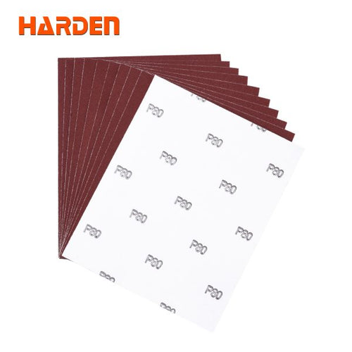 50PZS 230X280mmX80# LIJA TELA OXIDO DE ALUMINIO