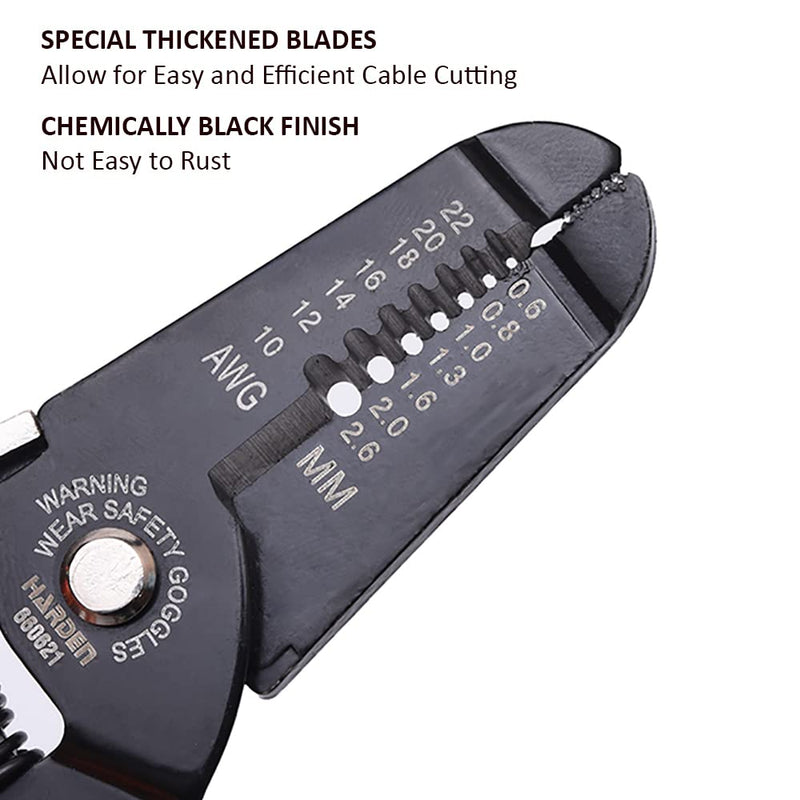 Pelacables 7 10/22AWG Harden