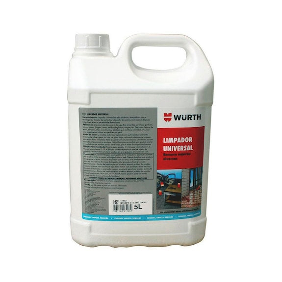 LIMPIADOR UNIVERSAL 5L - WURTH - WURTH