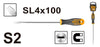 ATORNILLADOR INGCO CARPINTERO 3/16" X 4" # HS684100(OF)