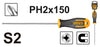 ATORNILLADOR INGCO PHILLIPS # 2 - 6 MM X 150 MM # HS68PH2150(OF)