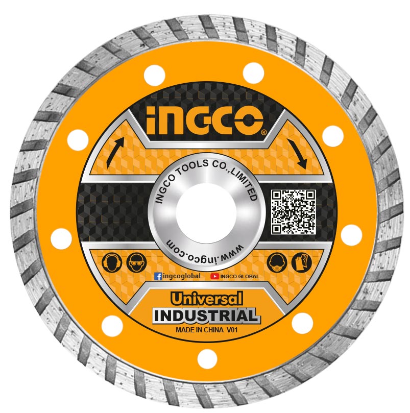 DISCO DIAMANTE TURBO INGCO 230 MM # DMD032301