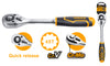 LLAVE CHICHARRA INGCO 1/4" MANGO ANTIDESLIZANTE # HRTH0814