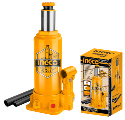 GATA GARAGE INGCO HIDRAULICA TIPO BOTELLA 2.0 TON # HBJ202