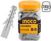 TARUGOS PLASTICOS INGCO 8 X 40 MM (ENVASE 80 PIEZAS) # HWSP0804011(OF)