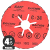 Disco lijador 4.5 gr. 24 saitron (740150) - RASTA